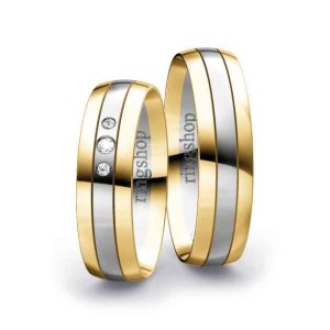 Yellow gold/Platinum/Yellow gold