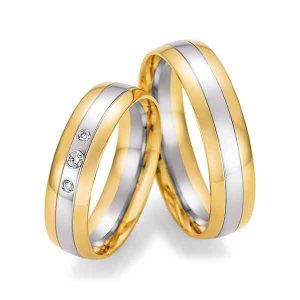 Yellow gold/White gold/Yellow gold