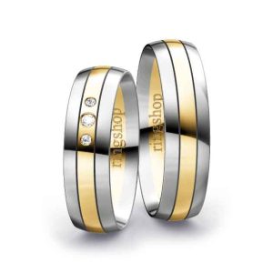 Platinum/Yellow gold/Platinum