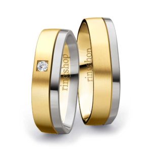 Yellow gold/Palladium
