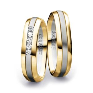 Yellow gold/Platinum/Yellow gold