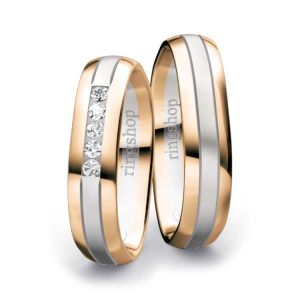 Rose gold/White gold/Rose gold