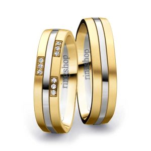 Yellow gold/Platinum/Yellow gold