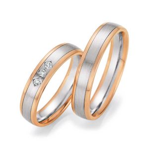 Red gold/White gold/Red gold