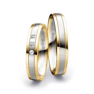 Yellow gold/Platinum/Yellow gold