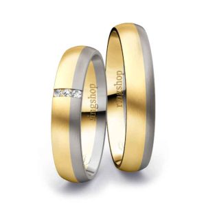 Yellow gold/Palladium