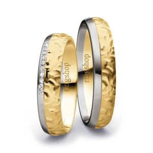 Yellow gold/Palladium