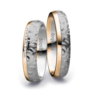 Platinum/Rose gold