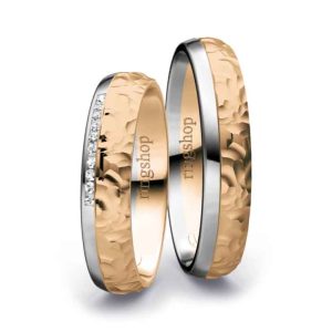 Rose gold/Platinum