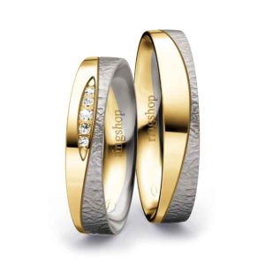 Yellow gold/Palladium