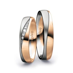 Platinum/Red gold