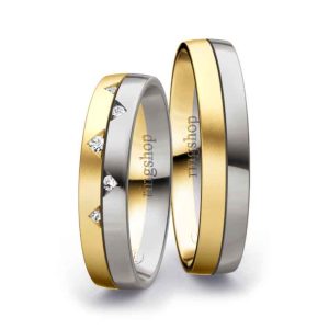 Yellow gold/Palladium