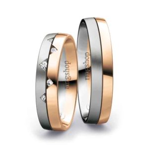 Platinum/Red gold