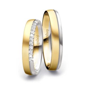 Yellow gold/White gold