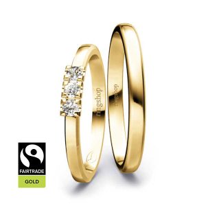 Yellow gold Fairtrade