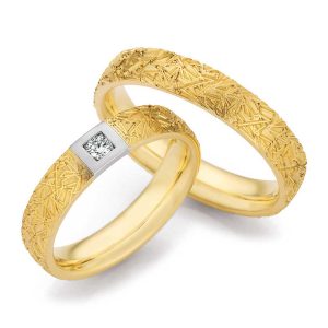 White gold/Yellow gold