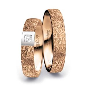 White gold/Red gold