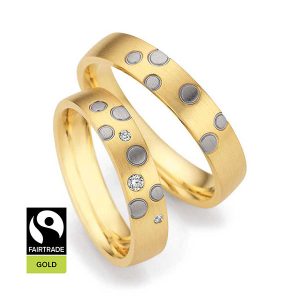 White gold/Yellow gold Fairtrade