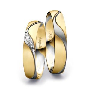Yellow gold/Platinum/Yellow gold
