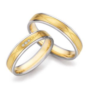 White gold/Yellow gold/White gold