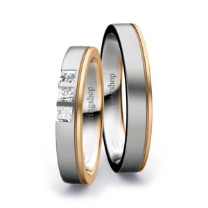 Platinum/Rose gold