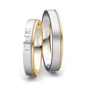 White gold/Yellow gold