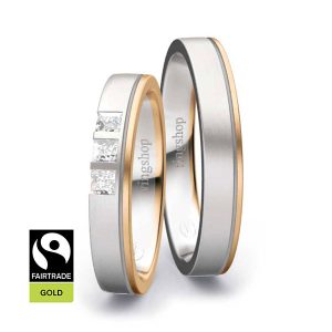 White gold/Rose gold Fairtrade