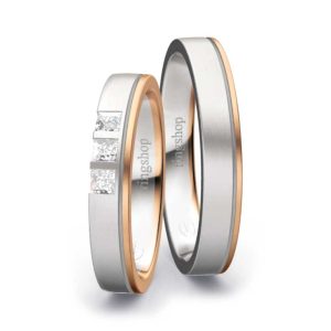 White gold/Red gold