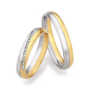White gold/Yellow gold