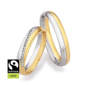 White gold/Yellow gold Fairtrade