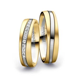 Yellow gold/Platinum/Yellow gold