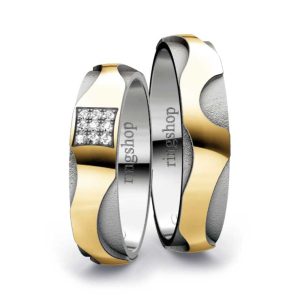 Yellow gold/Palladium