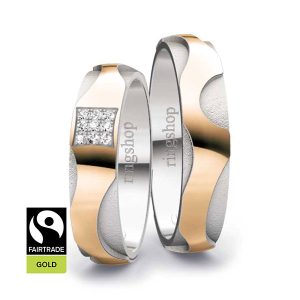 Rose gold/White gold Fairtrade