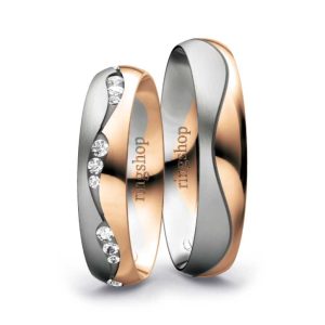 Platinum/Red gold